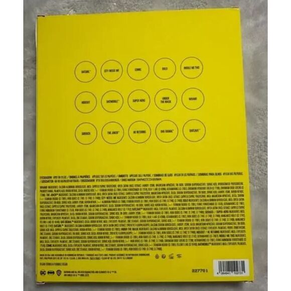 Batman x Kylie Cosmetics Makeup Set Lipstick Eyeliner Highlighter Eyeshadow NIB - Picture 4 of 16